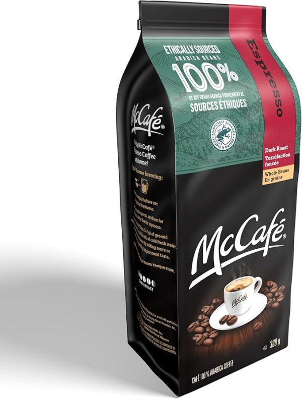 McCafe Espresso Whole Beans, 6X300g,Can Be Used With Keurig Coffee Makers - Image 2
