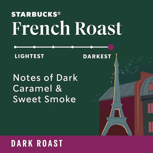 Starbucks French roast coffee beans (40 OZ), 1133.98 grams - Image 2